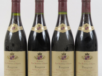 Vente aux enchères 4 BOUTEILLES FAUGÈRES 'LES BASTIDES D'ALQUIER' J.M. ALQUIER - 2000