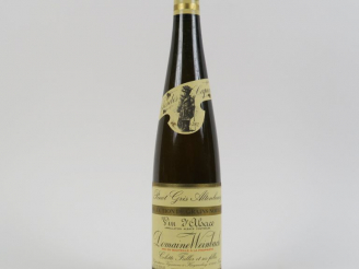 Vente aux enchères 1 BOUTEILLE CLOS DES CAPUCINS 'SÉLECTION DE GRAINS NOBLES' PINOT GRIS 