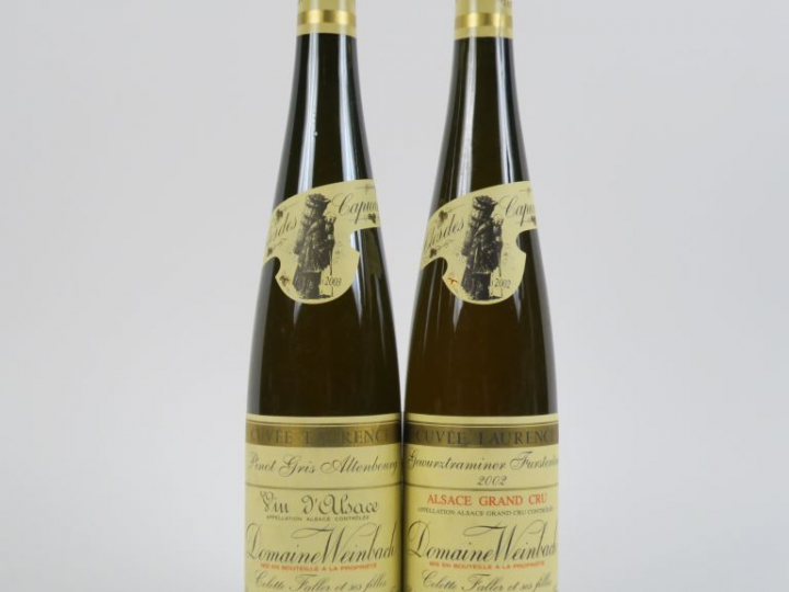 2 BOUTEILLES CLOS DES CAPUCINS 'CUVÉE LAURENCE' DOMAINE WEINBACH : 1 P