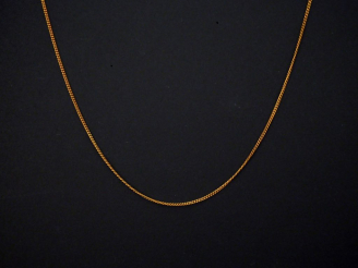 Vente aux enchères Chaine en or jaune. Long. 43 cm  Poids. 2,85 g