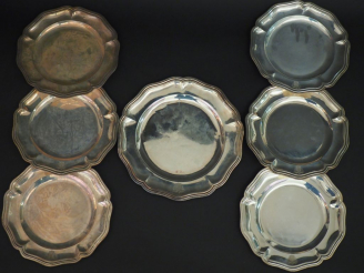 Vente aux enchères Service à dessert de style Louis XV en argent, poinçon Minerve, modèle