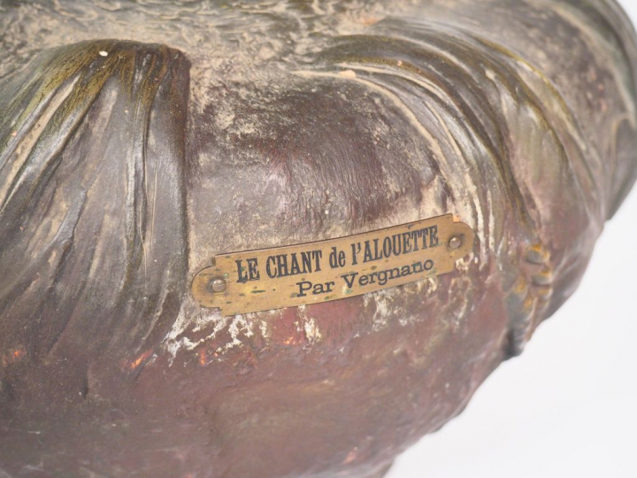 Lorenzo VERGNANO el Alphonse-Louis HANNE. "Le chant de l'alouette". Gr