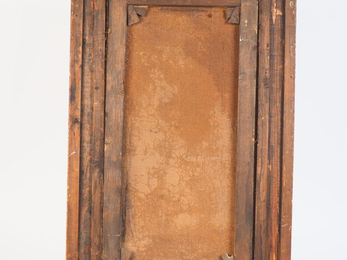 A. FISHER. "Paysage à la cascade". Paire d'huiles sur toile, signées e