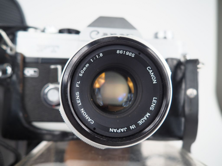 CANON FT QL avec objectifs : CANON FL 1 : 1.8/f=50 mm n°861965 TOKURA 