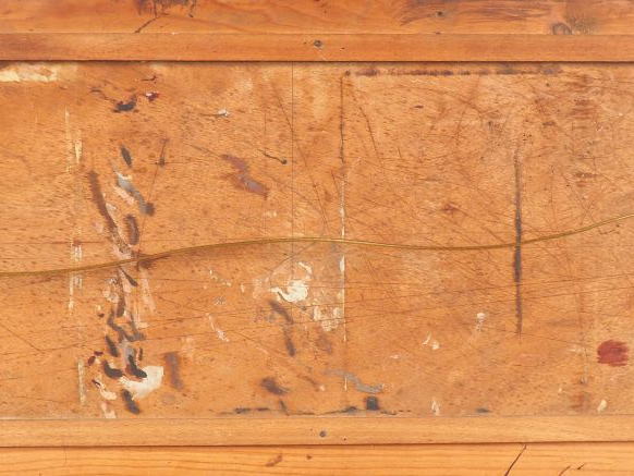 J. DARLEY  "paysage d'Afrique du Nord Huile sur toile signée en bas à 