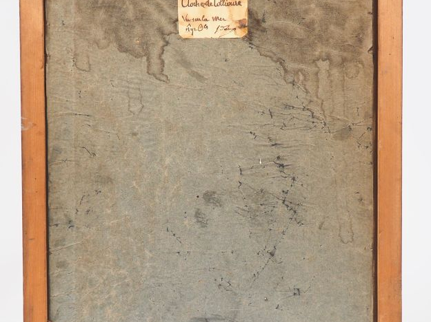 DOUZON. "Le clocher de Collioure". Aquarelle, signée en bas à gauche. 