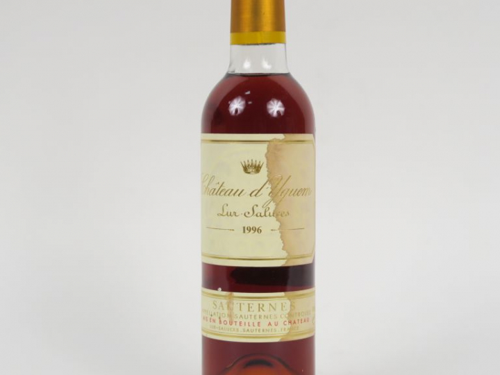 1 BOUTEILLE (37,5 CL) CHÂTEAU D'YQUEM 1er CCS SAUTERNES - 1996 - ET