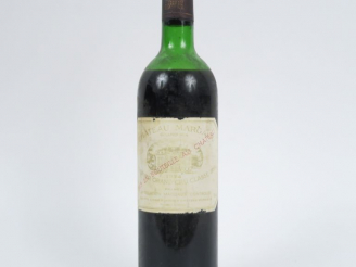 Vente aux enchères 1 BOUTEILLE CHÂTEAU MARGAUX 1er GCC MARGAUX - 1974 - MEP-BEP/EF