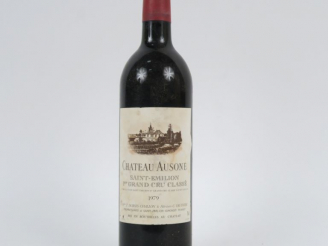 Vente aux enchères 1 BOUTEILLE CHÂTEAU AUSONE 1er GCC ST EMILION - 1979 - CAPS TLA
