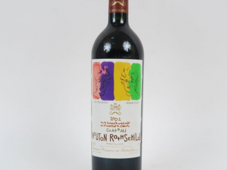 Vente aux enchères 1 BOUTEILLE CHÂTEAU MOUTON ROTHSCHILD 1er GCC PAUILLAC - 2001