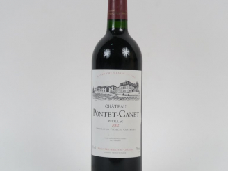 Vente aux enchères 1 BOUTEILLE CHÂTEAU PONTET CANET GCC PAUILLAC - 2002