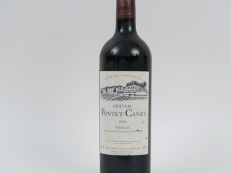 Vente aux enchères 1 BOUTEILLE CHÂTEAU PONTET CANET GCC PAUILLAC - 2004