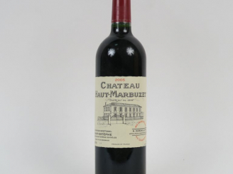 Vente aux enchères 1 BOUTEILLE CHÂTEAU HAUT MARBUZET ST ESTEPHE - 2005