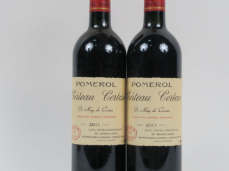 Vente aux enchères 2 BOUTEILLES CHÂTEAU CERTAN DE MAY POMEROL - 2011