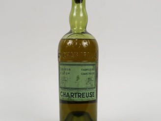 Vente aux enchères 1 BOUTEILLE CHARTREUSE VERTE PÉRIODE 1951-1956