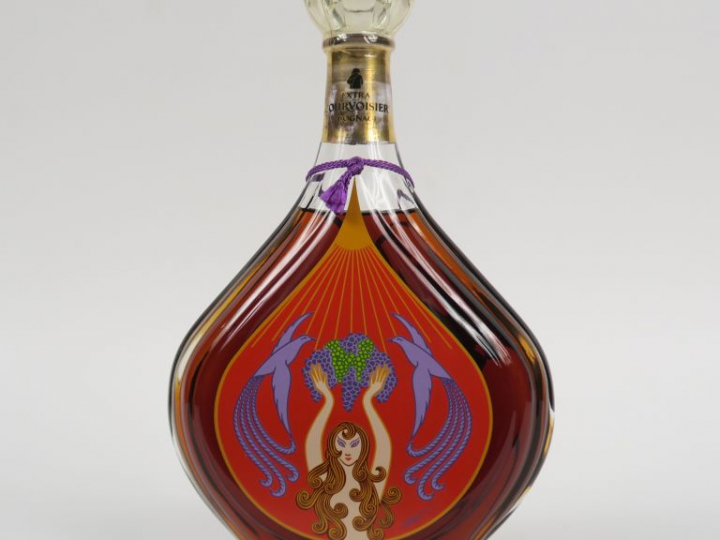 1 BOUTEILLE COGNAC COURVOISIER COLLECTION ERTE 'VENDANGES' N°4721