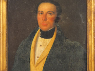 Vente aux enchères Ecole française début XIXème. "portrait d'homme"  Huile sur toile  Dim