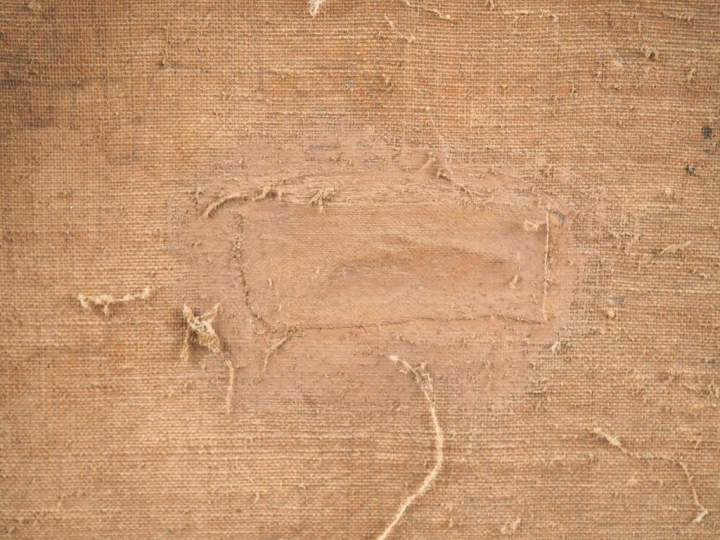 Ecole française début XIXème. "portrait d'homme"  Huile sur toile  Dim