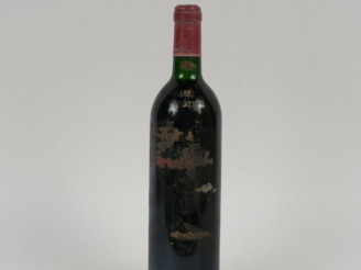 Vente aux enchères 1 BOUTEILLE CHÂTEAU MOUTON ROTHSCHILD 1er GCC PAUILLAC - 1985 - BG/ETA