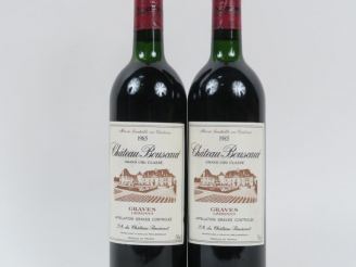 Vente aux enchères 2 BOUTEILLES CHÂTEAU BOUSCAUT GCC GRAVES - 1985 - LB