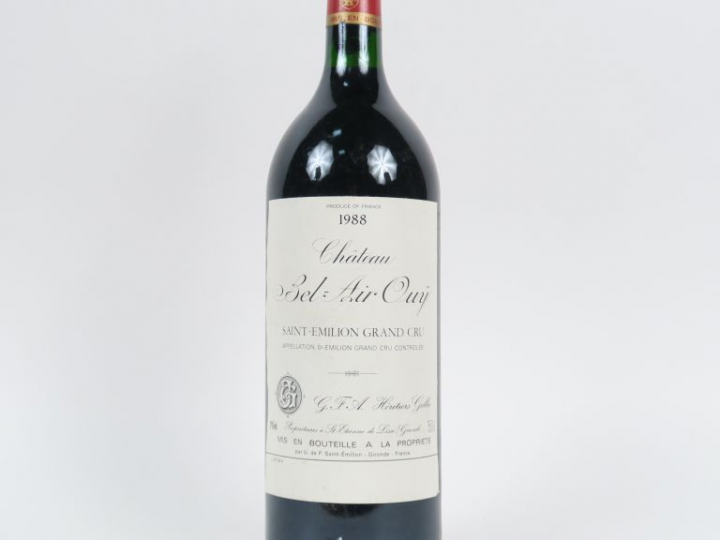 1 MAGNUM CHÂTEAU BEL AIR OUY GC ST EMILION - 1988