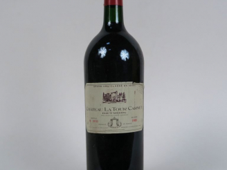Vente aux enchères 1 MAGNUM CHÂTEAU LA TOUR CARNET GCC HAUT MEDOC - 1988 - ELA 