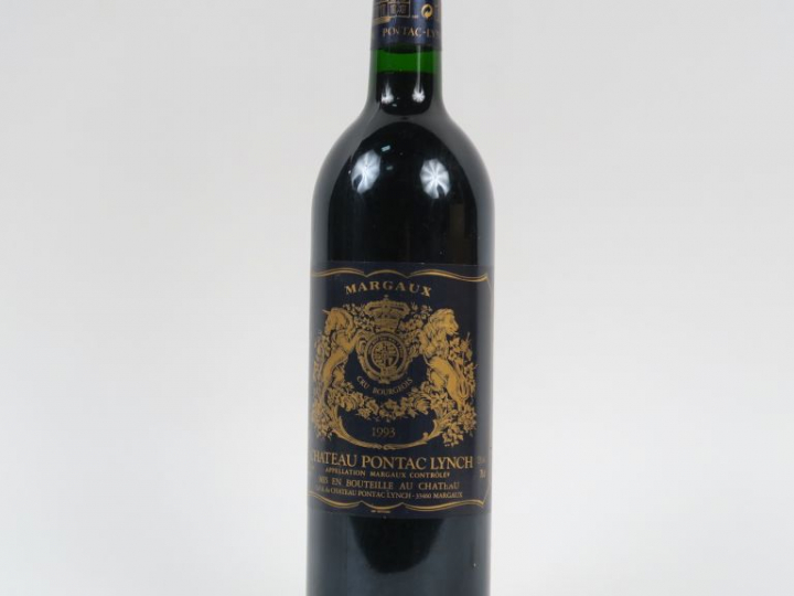 1 BOUTEILLE CHÂTEAU PONTAC LYNCH CB MARGAUX - 1993