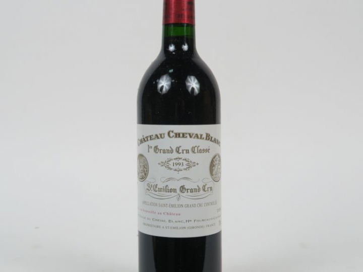 1 BOUTEILLE CHÂTEAU CHEVAL BLANC 1er GCC ST EMILION - 1993