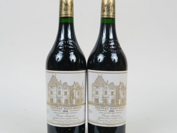 2 BOUTEILLES CHÂTEAU HAUT BRION 1er GCC GRAVES - 1993
