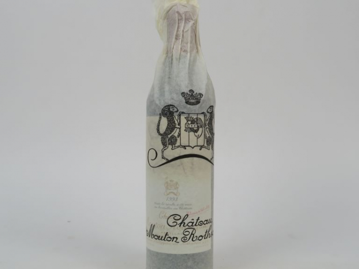 6 BOUTEILLES CHÂTEAU MOUTON ROTHSCHILD 1er GCC PAUILLAC 1993 - CBO 12 