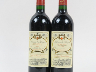 Vente aux enchères 2 BOUTEILLES CHÂTEAU DU MAYNE POMEROL - 1996
