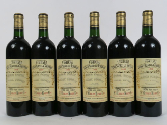 Vente aux enchères 6 BOUTEILLES CHÂTEAU BALESTARD LA TONNELLE GCC ST ÉMILION - 1998