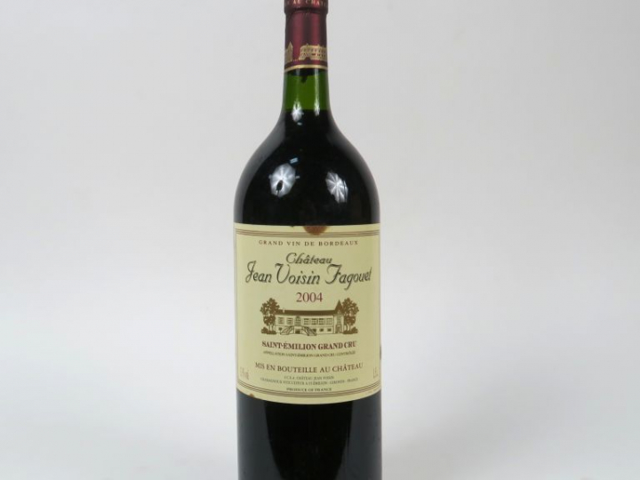 1 MAGNUM  JEAN VOISIN FAGOUET GC ST EMILION -  2004 - COFFRET AVEC ACC