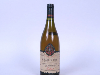 Vente aux enchères 1 BOUTEILLE CHABLIS MOILLARD - 1998