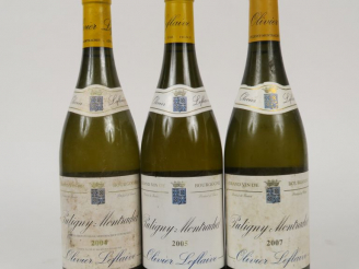 Vente aux enchères 3 BOUTEILLES PULIGNY MONTRACHET OLIVIER LEFLAIVE : 1 de 2004 ELS/1 de 