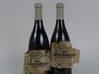 Vente aux enchères 2 BOUTEILLES VOSNE ROMANEE 1er CRU 'LES SUCHOTS' MONGEARD MUGNERET - 1