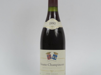 Vente aux enchères 1 BOUTEILLE BEAUNE CHAMPIMONTS LYCÉE VITICOLE - 1990