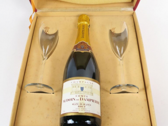 Vente aux enchères 1 BOUTEILLE CHAMPAGNE COMTE AUDOIN DE DAMPIERRE 1er CRU BLANC DE BLANC
