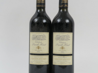 Vente aux enchères 2 BOUTEILLES CHÂTEAU PUECH HAUT 'SAINT DREZERY' COTEAUX DU LANGUEDOC -