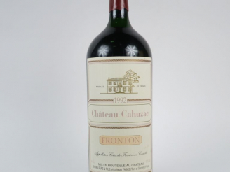 Vente aux enchères 1 MATHUSALEM (6 L) CHÂTEAU CAHUZAC FRONTON - 1992 - CBO