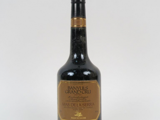 Vente aux enchères 1 BOUTEILLE BANYULS GC MAS DE LA SERRA DEMI SEC - 1999
