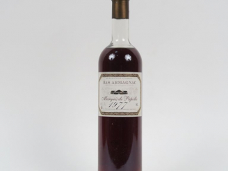 Vente aux enchères 1 BOUTEILLE (50 CL) BAS ARMAGNAC MARQUIS DE PAPOLLE - 1977