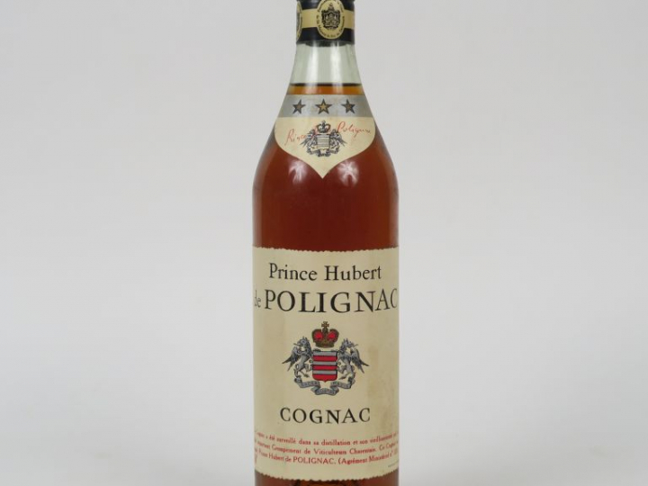 1 BOUTEILLE COGNAC PRINCE HUBERT DE POLIGNAC