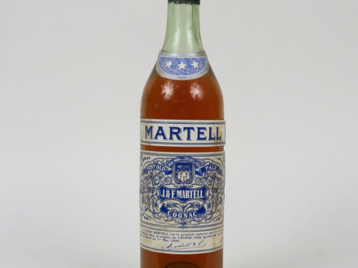 1 BOUTEILLE COGNAC MARTELL VERY OLD PALE