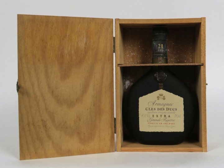 1 BOUTEILLE ARMAGNAC CLES DES DUCS 'GRANDE RESERVE' 21 ANS D'AGE - CBO