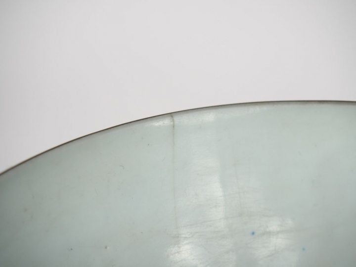 Chine pour le Vietnam, XIXe siècle,  Coupe en porcelaine blanche à déc