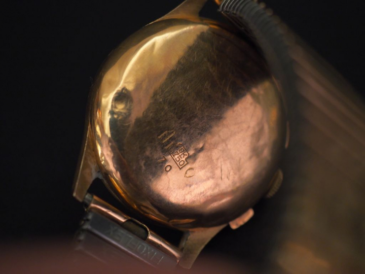 CHRONOGRAPHE Suisse, Antimagnetic Montre bracelet d'homme, boitier en 