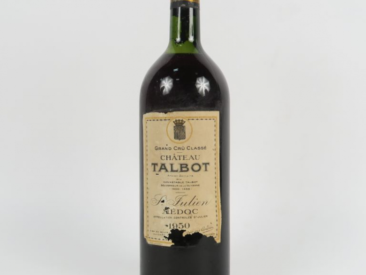1 MAGNUM CHÂTEAU TALBOT GCC ST JULIEN - 1950 - LB/ELA