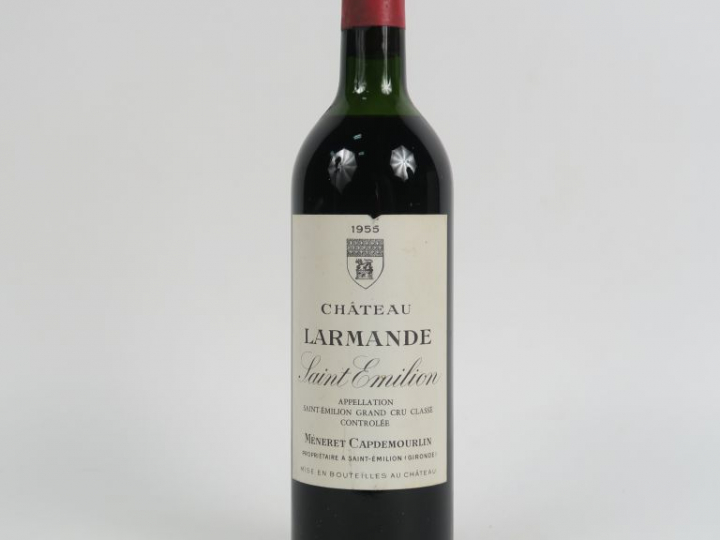 1 BOUTEILLE CHÂTEAU LARMANDE GCC ST EMILION - 1955 - HEP
