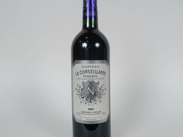 1 BOUTEILLE CHÂTEAU LA CONSEILLANTE POMEROL - 2001
